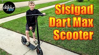 We Rode the SISIGAD Electric Scooter - Heres What Happened! @digiblurDIY