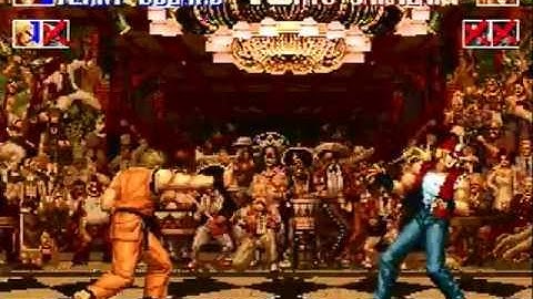 The King of Fighters KOF 94 - Fatal Fury Team (Complete Playthrough)
