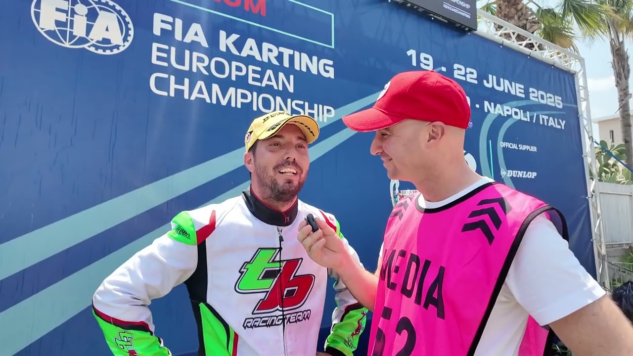 Kristijan Habulin (TBKart Racing Team–TB Kart–TM Kart) FIA Karting Euro Champ Sarno KZ2 Master