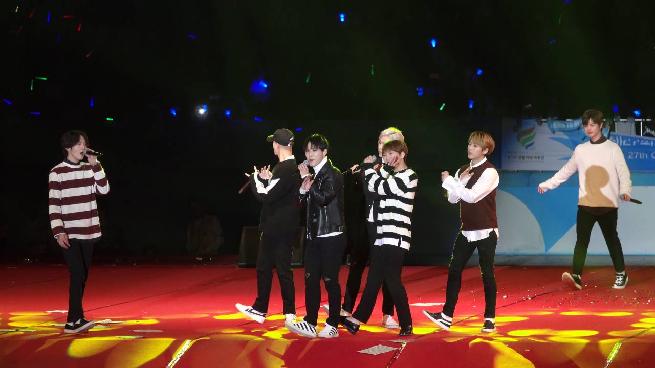 [4k] 161015 경기도 생활체육대축전 '비투비' 무대 풀버전