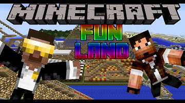 Minecraft Funland Amusement Park with MBot - Part 1 - Roller Coasters and Rides