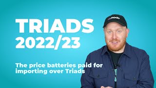 Triads: the price batteries paid for importing