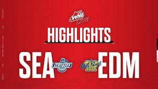 Seattle Thunderbirds at Edmonton Oil Kings 10\/22 | WHL Highlights 2023-24