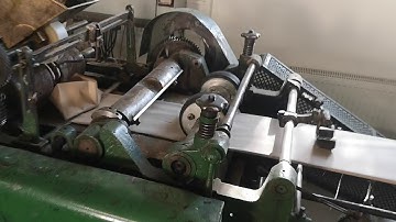 Crossbottom paper bag producing machine - big sized B