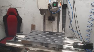 : diy cnc milling machine - PikoCNC - test