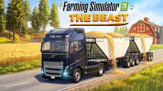 Volvo Truck with Giant Trailer | Farming Simulator 26 Mobile Gameplay