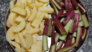 আলু ও লাল ডাটার খুব সহজ রেসিপি। Aloo and Data shak recipe...