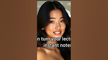 “,📝🕓😲 How to turns your lecture video into instant notes.”|Meet Kavi  #ai #chatgpt #shorts