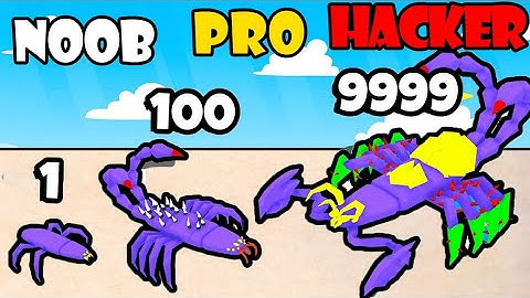 NOOB vs PRO vs HACKER in Spider Shoot Run | Gameplay Satisfying Games (Android,iOS)
