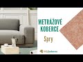 Metrážový koberec Spry 24 zelený