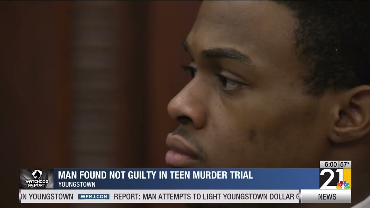 Man found not guilty in teen murder trial