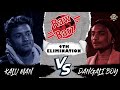 Rawbarz rinc battle  kaluman vs dangaliboy  4th elimination round