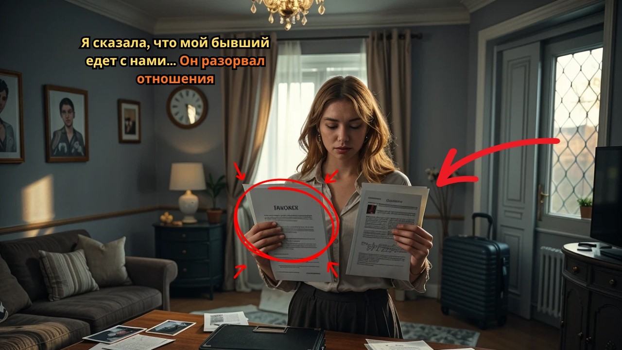 Я сказала, что мой бывший едет с нами… Он разорвал отношения