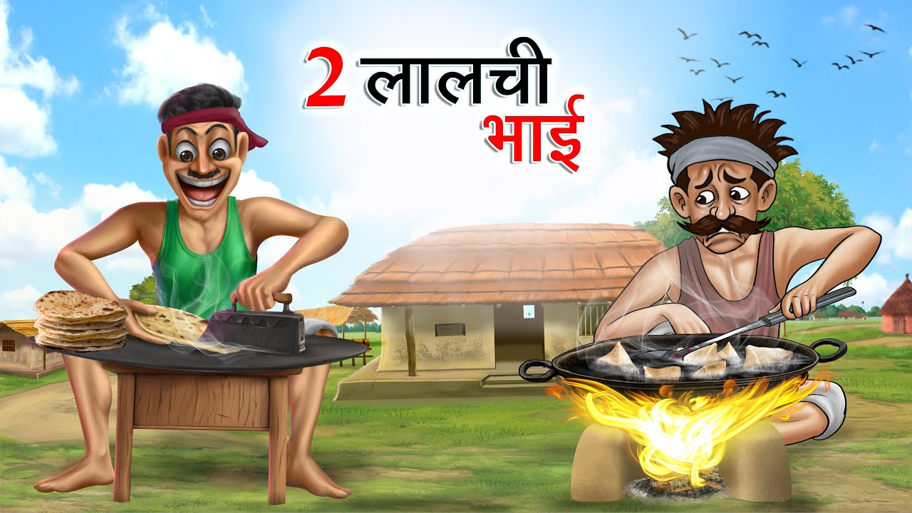     DO LALCHI BHAI  HINDI KAHANIYA  HINDI STORIES