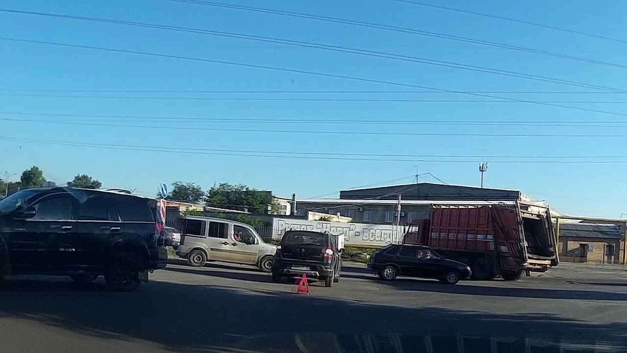 Самара,утро,авария ,Мальцева Заводское шоссе,29 06 2018 - YouTube