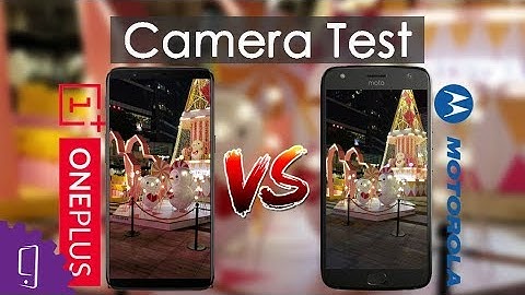 Oneplus 5T vs Moto X4 Camera Test | Video stability | Low light photo