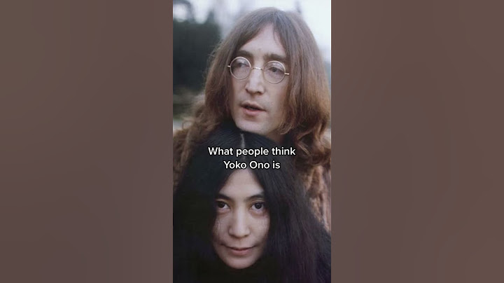 What People Think Yoko Ono is #shorts #short #shortvideo