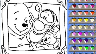 Winnie The Pooh Coloring Games Online Free