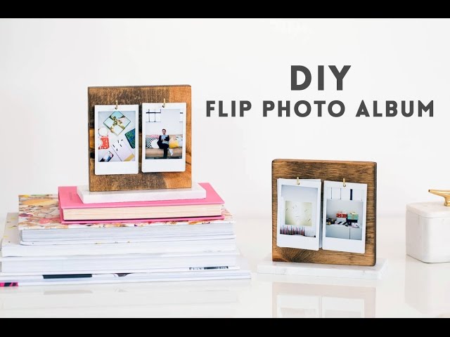 DIY Flip Photo Album - Create Your Own Memory Book