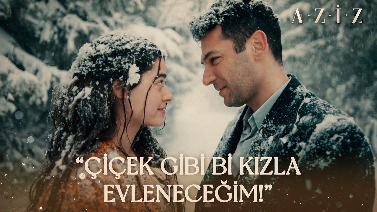 Aziz ile Efnan'ın kar savaşı! | Aziz 11. Bölüm