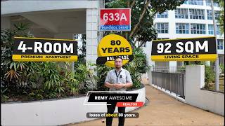FOR SALE: 4-ROOM PREMIUM APARTMENT @ PUNGGOL DRIVE