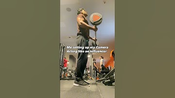 An unpaid broke influencer #influencer #gym #funny #getfit #basicfit #viral