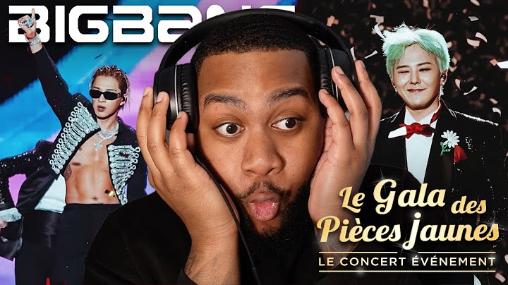 G-Dragon x Taeyang 'Le Gala des Pièces Jaunes Performance Had POWER! (Reaction)