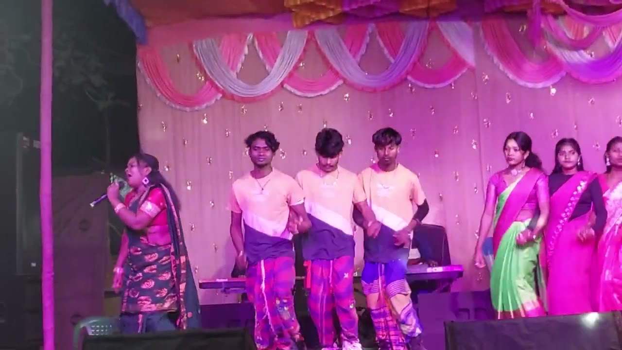 Apa bari aorah re # santhali orchestra  program  #singer kalpana hansda 