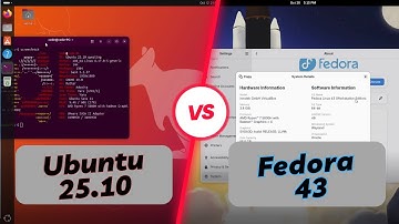 Ubuntu 25.10 vs Fedora 43 | which is the best distro in 2025? | GNOME 49, Performance, Software
