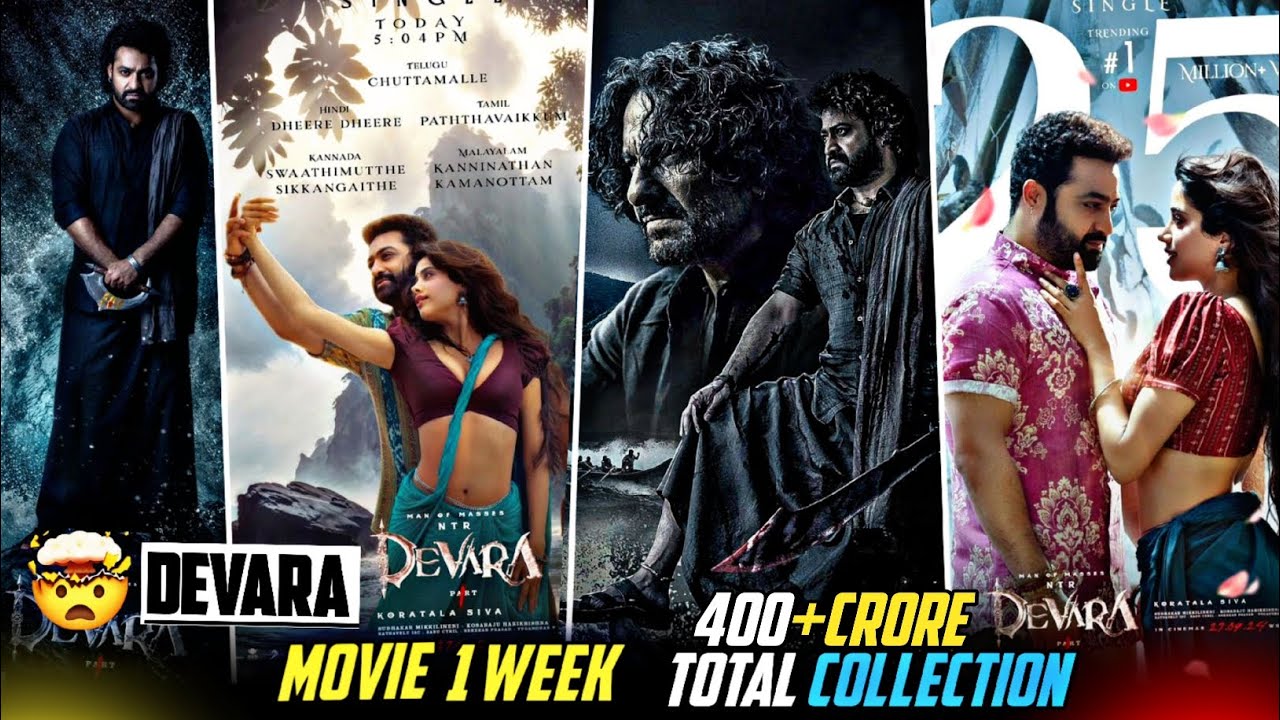 Devara Movie 1week Total🤑Box Office Collection Worldwide