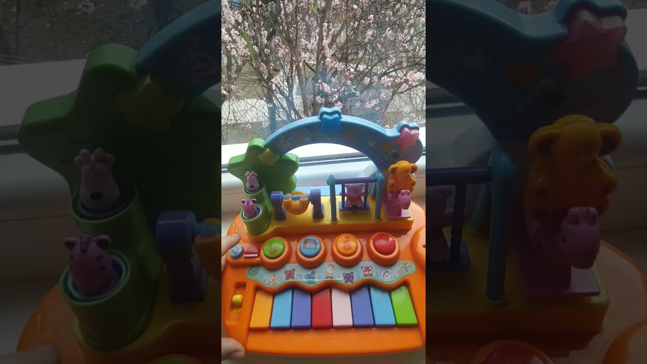 музыкальное пианино kiddieland