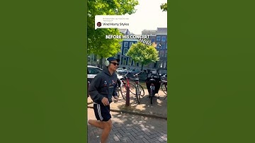 Fans help Harry Styles avoid paparazzi in Amsterdam! 👏 #shorts #harrystyles