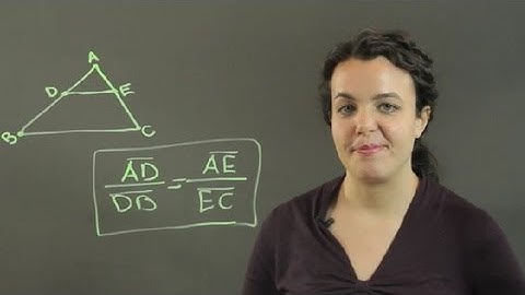 What Is the Side-Splitter Theorem? : Conversions & Other Math Tips