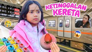 SAMANTHA KETINGGALAN KERETA 😱 DEMI BORONG MOCHI VIRAL DI JEPANG ‼️ LIBURAN SEKOLAH KE LUAR NEGERI