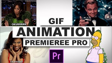 HOW TO CREATE GIF ANIMATION IN PREMIERE PRO! (Fast tutorial)