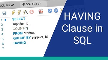 What is SQL HAVING and Why Use It?