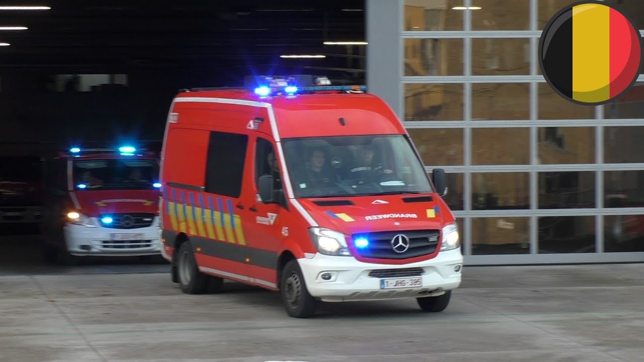 Brandweer Antwerpen rukt uit naar verschillende meldingen vanaf kazerne Noord!