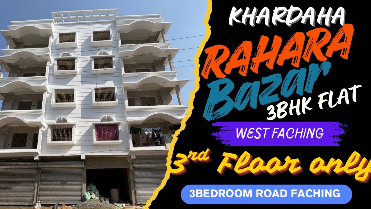 V-35🏠3 BHK 1150 SQFT FLAT SALE KHARDAHA @sukhvilla