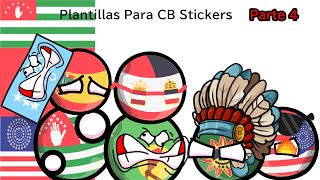 Plantillas Para CB Stickers (Parte 4) #viral #countryballs #polandball #mejorando #popular screenshot 4