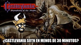 ¿Castlevania SOTN en menos de 30 minutos? - Speedrun Retro Toro