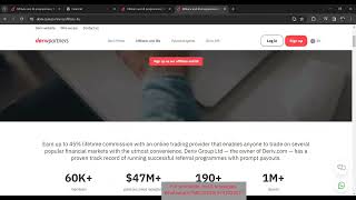 Get paid by Deriv affiliate  program Review  2024