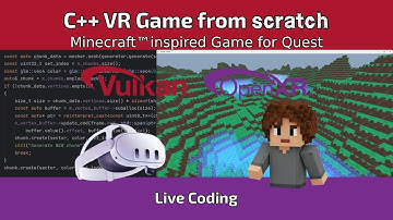 Making Minecraft™ VR Game from scratch - Just Coding