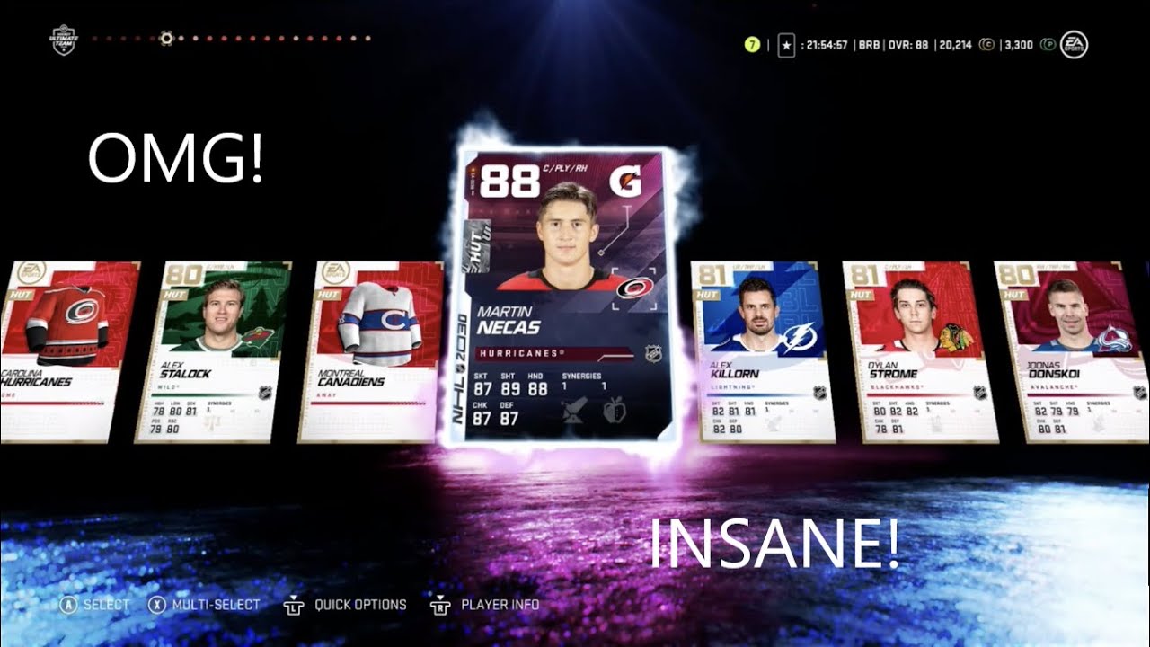 Insane NHL 21 Pack Opening!