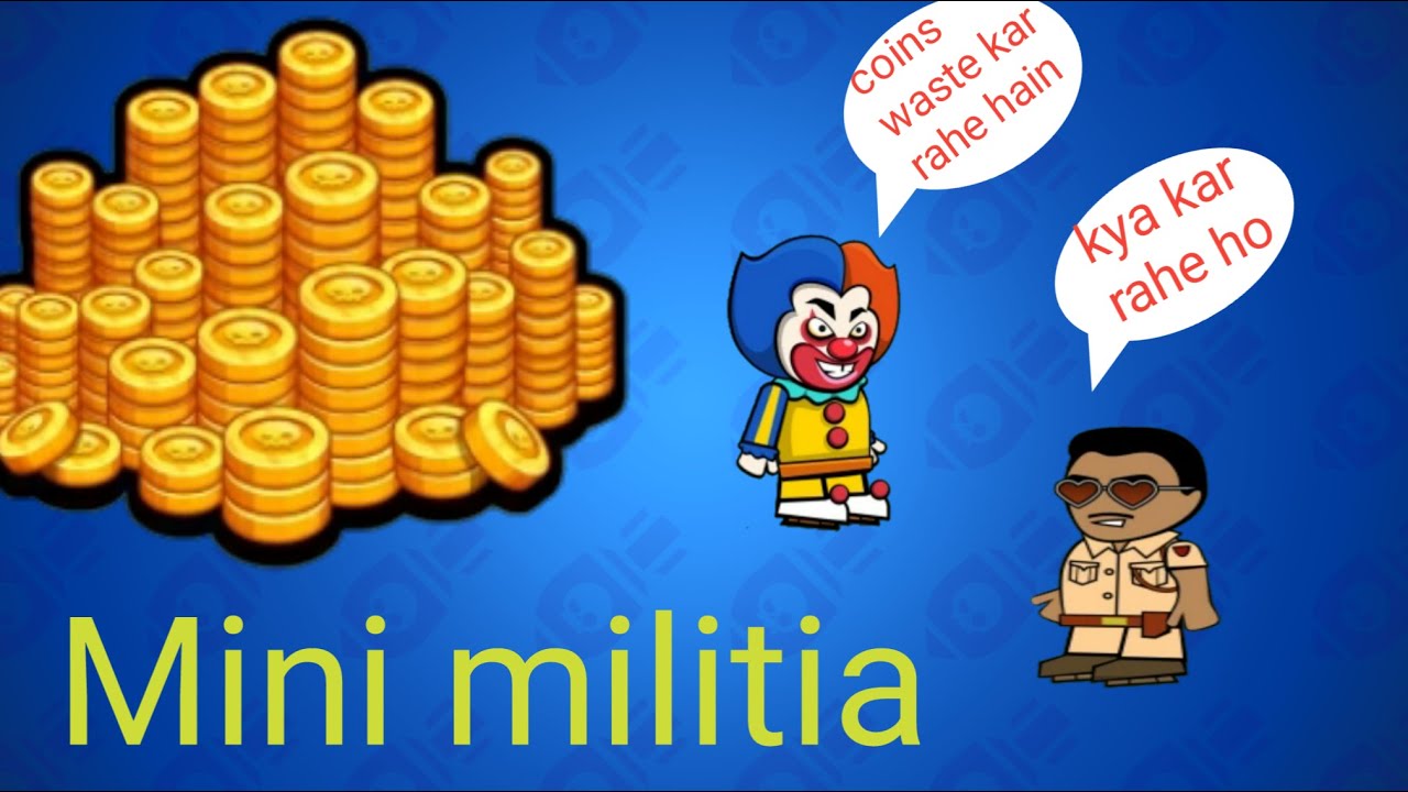 # Mini militia ||coin waste 😊 Or fully upgraded guns 😎 subscribe second channel description link 👇