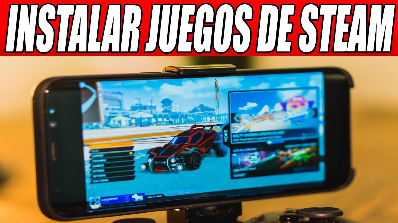 Como Instalar JUEGOS de STEAM en Android Guia Completa - YouTube