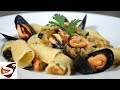 Pasta con cozze e melanzane, i profumi del mare con i sapori della terra. Primi piatti