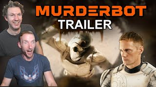 MURDERBOT on Apple TV+ | Official Trailer Reaction | Second Look from Book Readers