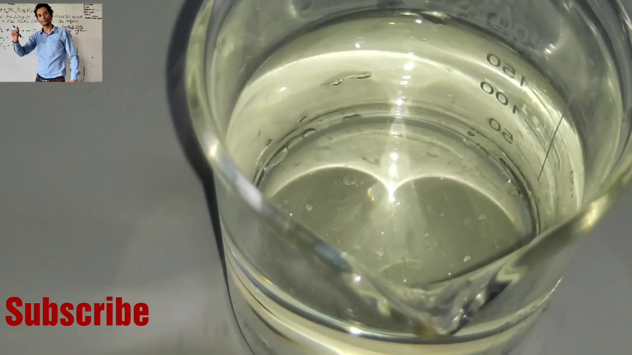 Potassium Ferrocyanide salt and solution Complex Compound YouTube