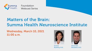 Foundation Neurology Webcast 03-10-21