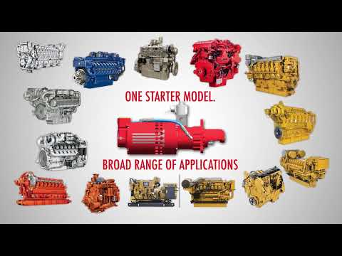 TDI s New TurboTwister Air Starter: One Starter for a Wide R - video from BARCOLPower